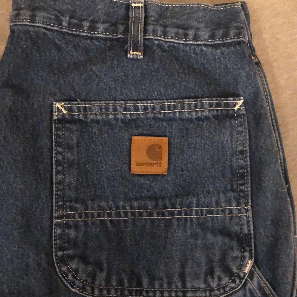 Carhartt jeans.